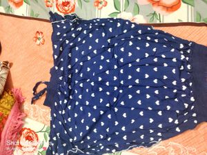 Cute Heart Print Top