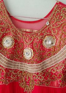 Elegant Red Ethnic Gown