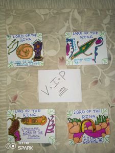 Lord Of The Ring. VIP CARDS.