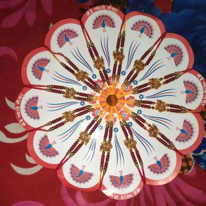 Set of 12 Beautiful Rakhis