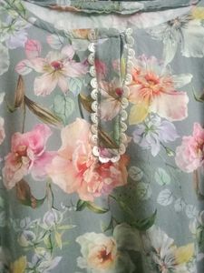 Kurta And Organza Duppata