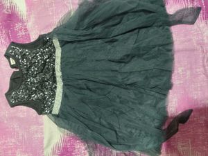 Sparkly Grey Tutu Dress