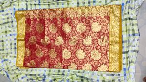 Pure Kanchivaram Pattu Saree With Maggam Design