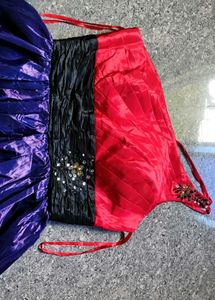 RED GORGEOUS BALLOON PROM DRESS