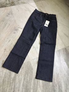 Zara Dark Wash Denim Jeans