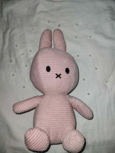 Imported Ribbed Pink Miffy Plushie
