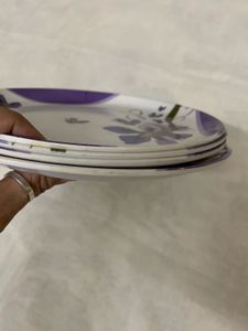Combo Of Four Quarter Plates