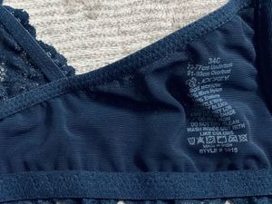 JOCKEY - Navy Lace Bra Set
