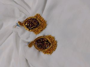 Resin Jhumka Or Earring
