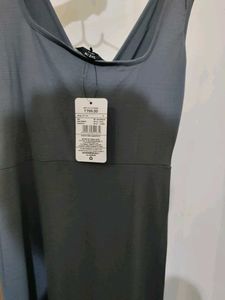 Elegant Gray Maxi Dress Price Negotiable