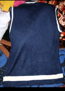 Vest Navy Blue Brand New/ Fit S,M Both, Never Used