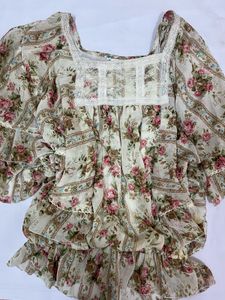 Vintage Floral TOP