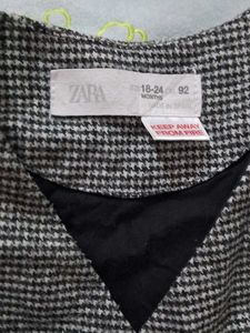Zara Baby Houndstooth Dress