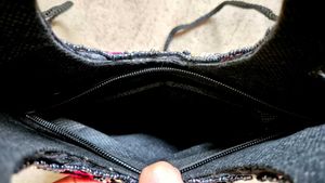 Beautiful Mirror Work Bag