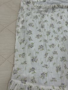 Floral Cottage midi Skirt