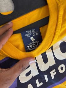 auCal California T-Shirt - Yellow
