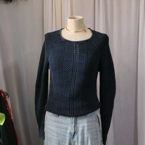 Levi's Blue Knit Sweater