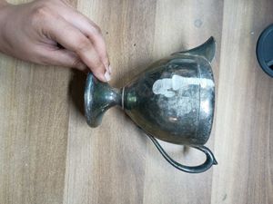 vintage silver-plated creamer pitcher