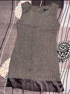 mini woolen dress