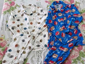 Combo Of 2 Night Suits For 10yrs Child