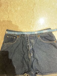 H&amp;M Vintage Denim Button Fly Shorts