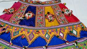 Navratri Heavy Chaniya Choli With Dupatta Multi