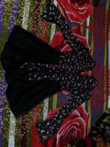 Floral Print Mini Dress