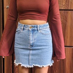 Forever21 Denim Mini Skirt