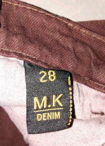 Brown Wide Leg Jeans