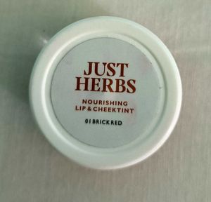 Brick Red Just Herbs Lip & Cheek Tint