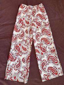 H&M Paisley Trouser /Size-S