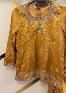 Elegant Mustard Salwar Suit