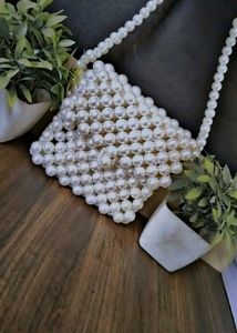 Pearled Purse