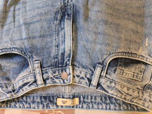 DNMX Ripped Blue Denim Jeans