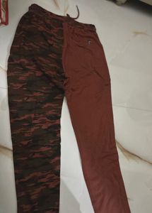 Maroon Night Pant With Attractive Design