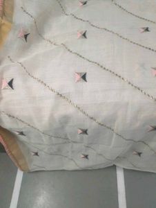 Cream Colour Saree