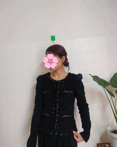 Shimmery Tweed Coat 💕