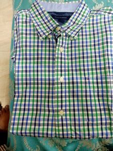 NEW TOMMY HILFIGER Checkered Casual Shirt