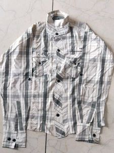 Checked Pattern Shirt
