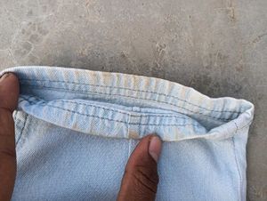 Light Wash Baggy Jeans womens