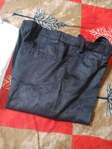 white check shirt with black pant