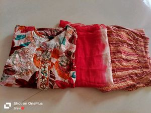 Kurta Set (With Pant And Dupatta)