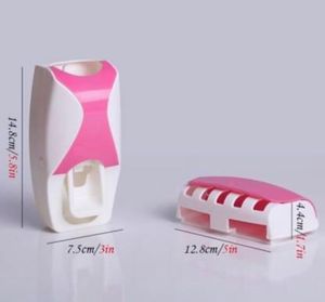Toothpaste Dispenser and Toothbrush Holder