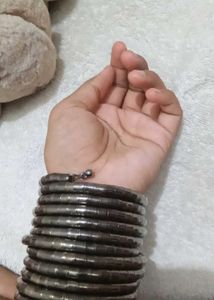 Spiral Bangle Cum Bracelet 🖤✨