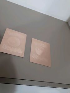 Pokemon Trading Cards 2 Rare Rose Gold Card
