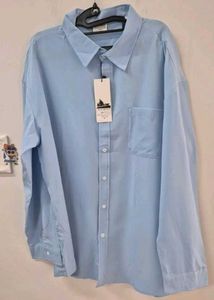 Oversized Blue Shirt
