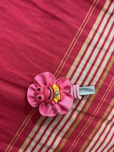 Cute Pink Hair Clip Set