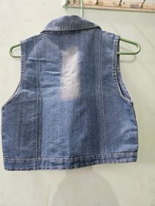 Denim Vest - Unique Design