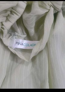 Stylish Flared mint green Mini Dress