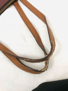 Fossil Leather Tote Bag